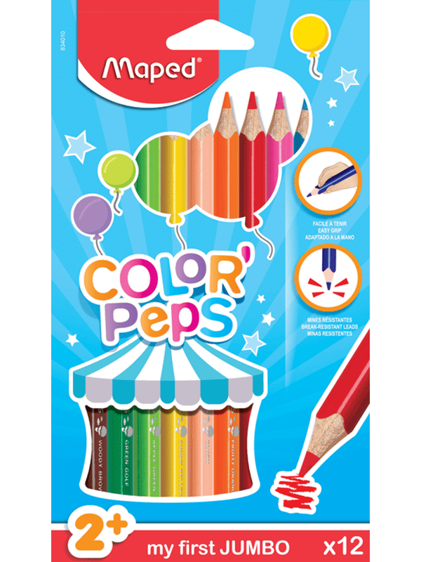 Maped Color'Peps My first Jumbo Väri pencils x12