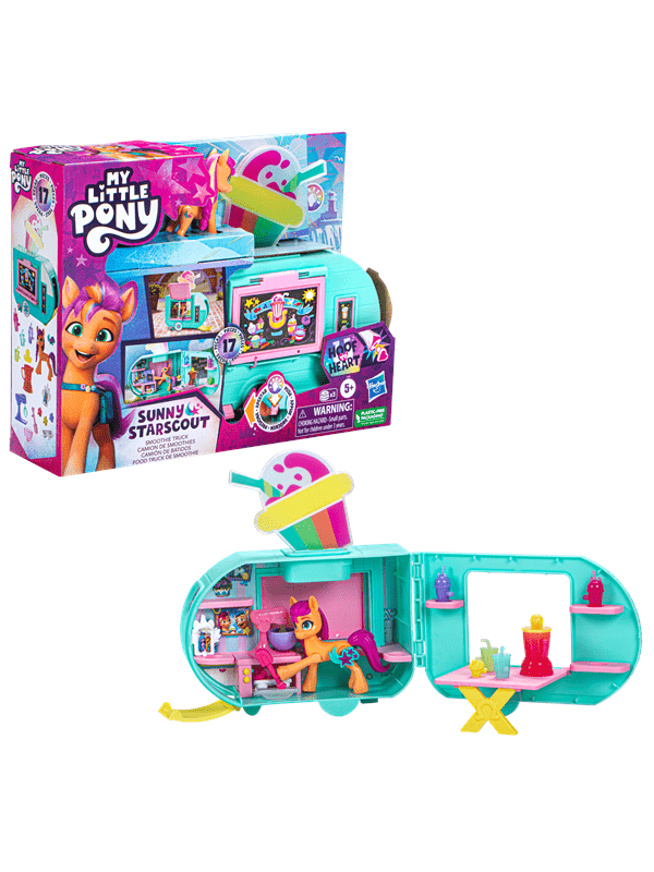My Little Pony Minun pikkuponi - Sunny Starscoutin smoothie-rekka