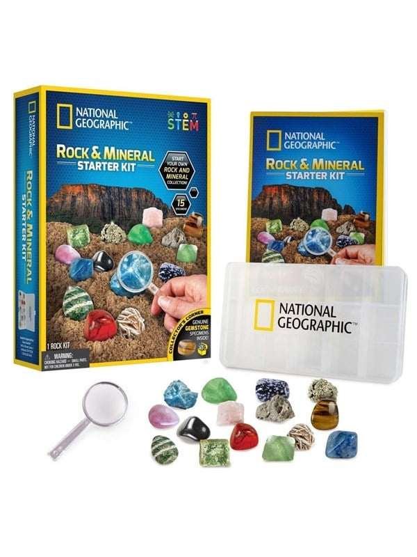 National Geographic Kivi&Mineraali setti