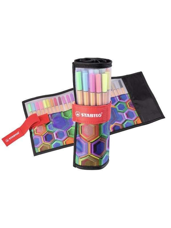 STABILO ARTY Rollerset of 25 pens
