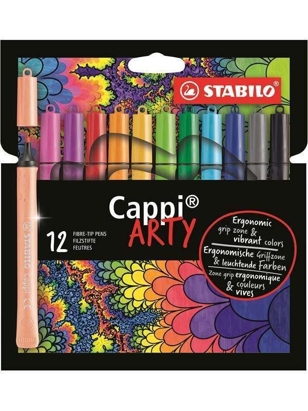 STABILO CAPPI Arty wallet of 12