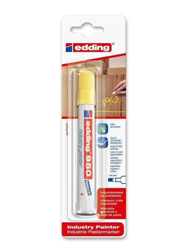 Edding e-950 Teollisuus painter Keltainen