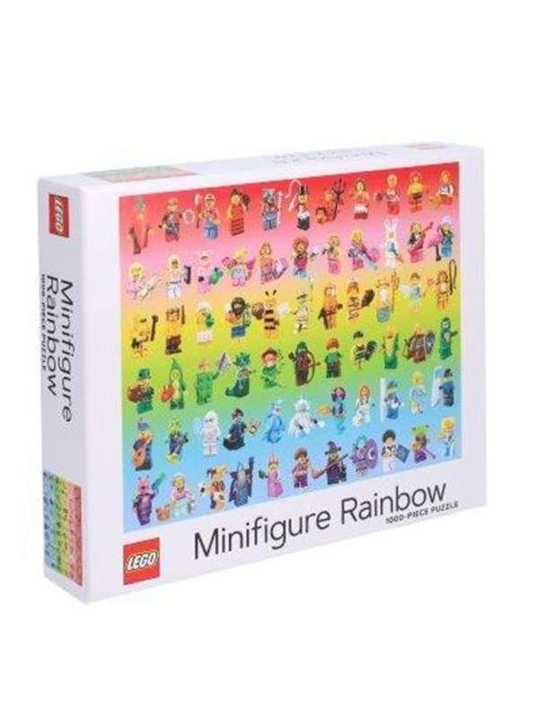 Euromic LEGO® Minifigure Rainbow 1000-palainen palapeli