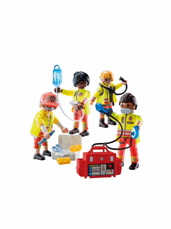 Playmobil Kaupunkitoimintaa - Pelastustiimi