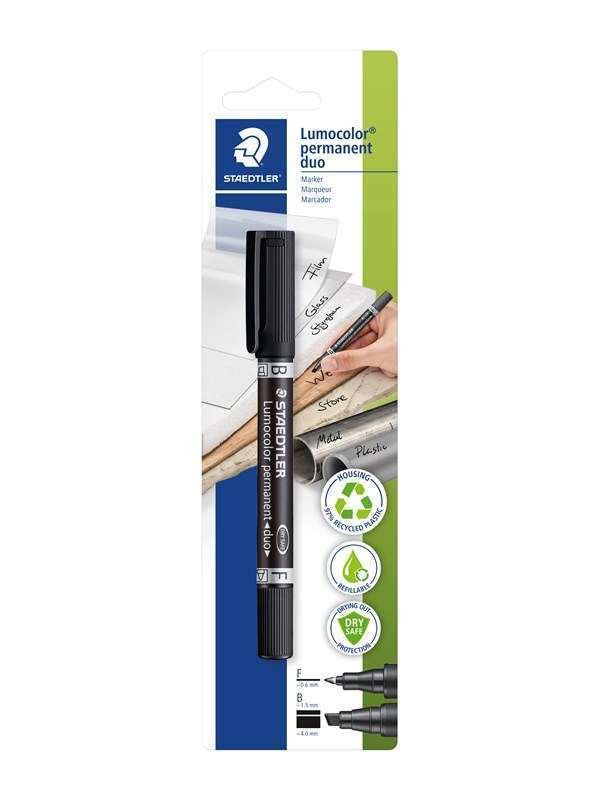 Staedtler Marker duo Lumocolor blister