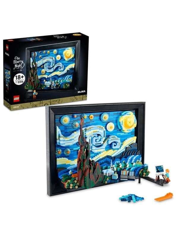 LEGO Ideas 21333 Vincent van Gogh - Tähtikirkas yö