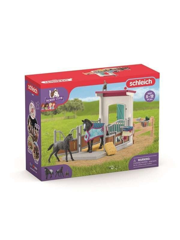 Schleich Hevostraileri tamman ja varsan kanssa
