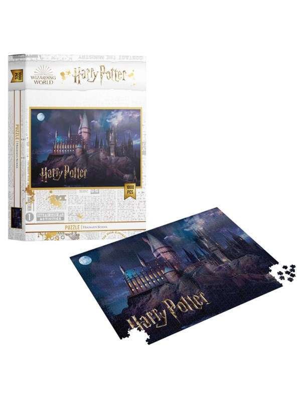 Thumbs Up! Harry Potter - 1000-piece jigsaw puzzle - Hogwarts School Lattia