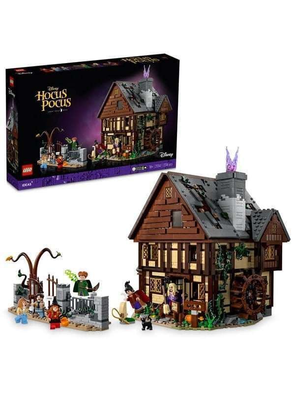 LEGO Ideas 21341 Disneyn Hocus Pocus: Sandersonin sisarusten mökki