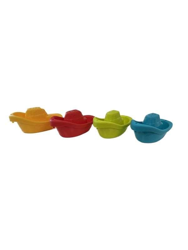 Happy Baby Bath Time Boats 4-Pack