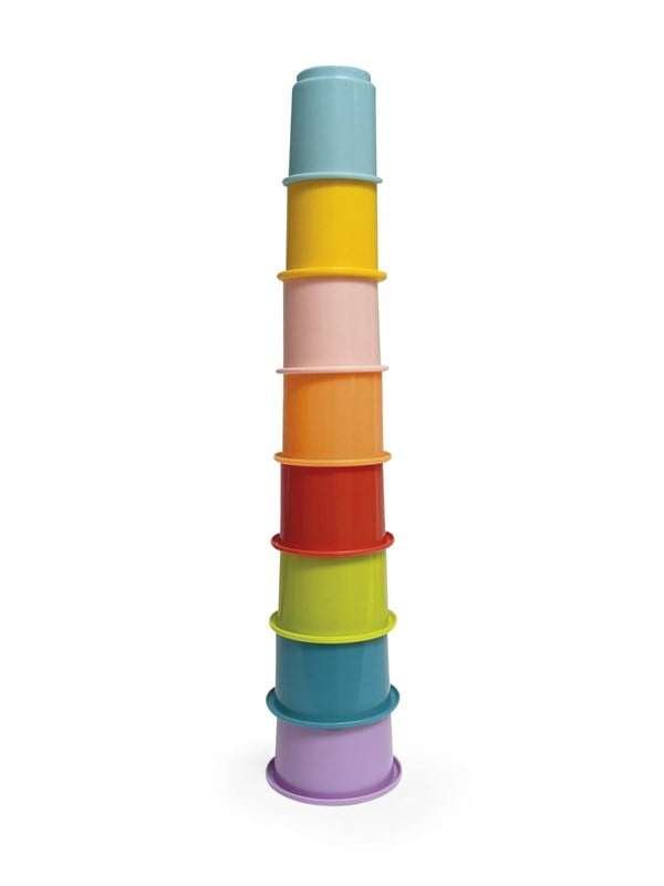 Happy Baby Rainbow Stacking Cups 8 pcs