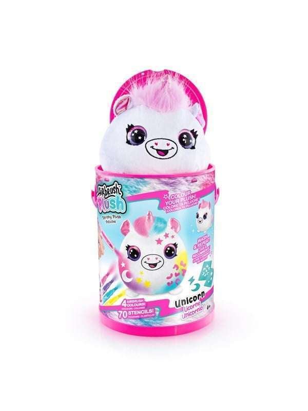 Airbrush Plush Squish Pals Paint Can