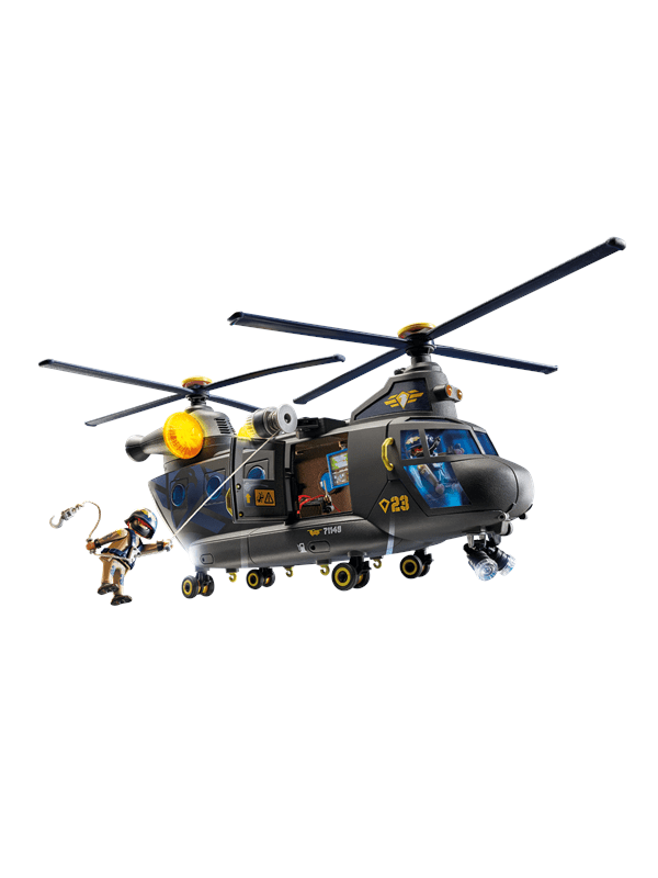 Playmobil Kaupunkitoimintaa - Tactical Unit pelastuslentokone