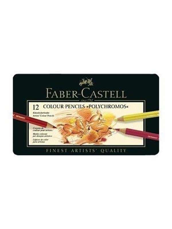 Faber-Castell Polychromos - coloured pencil (pack of 12)
