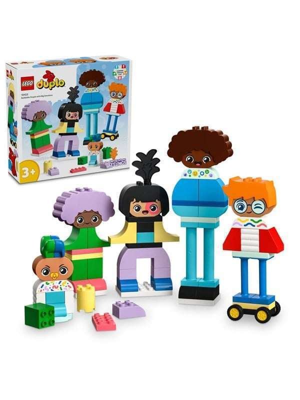 LEGO DUPLO 10423 Rakenna ihmisiä isoine tunteineen