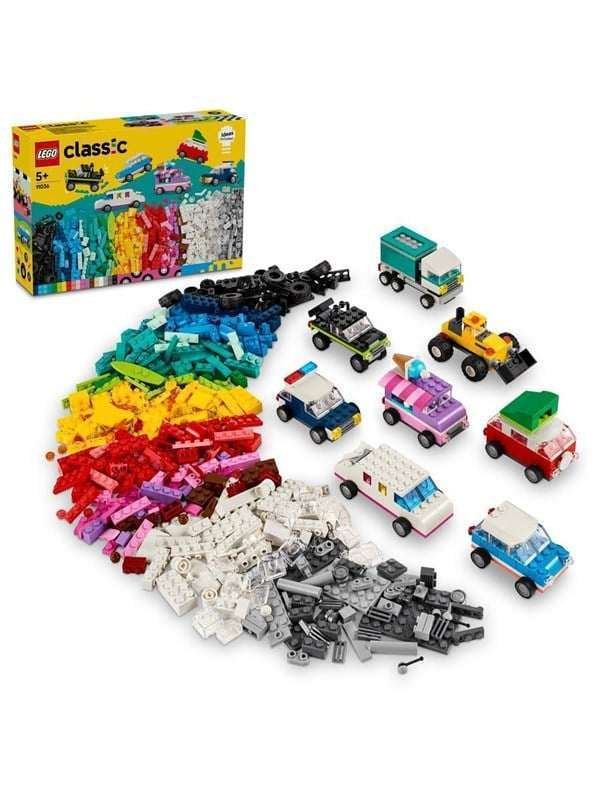 LEGO Classic 11036 Luovat ajoneuvot