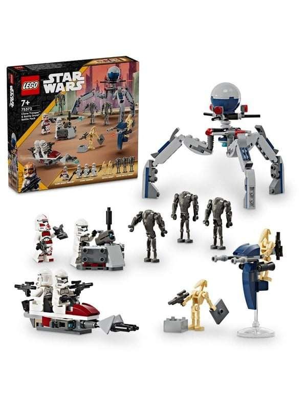 LEGO Star Wars 75372 Kloonisoturin ja taisteludroidin taistelupakkaus