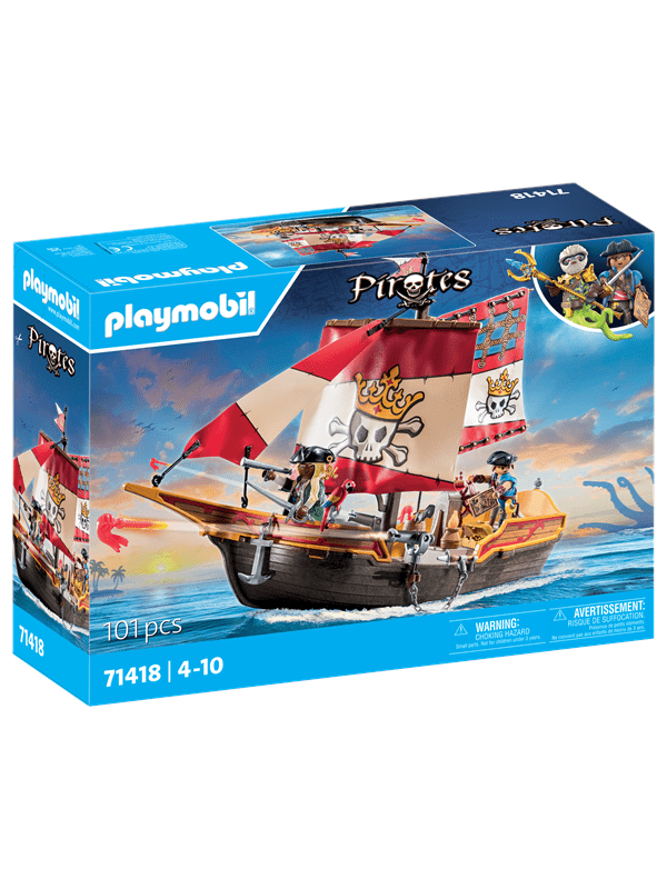 Playmobil Merirosvot - Merirosvolaiva