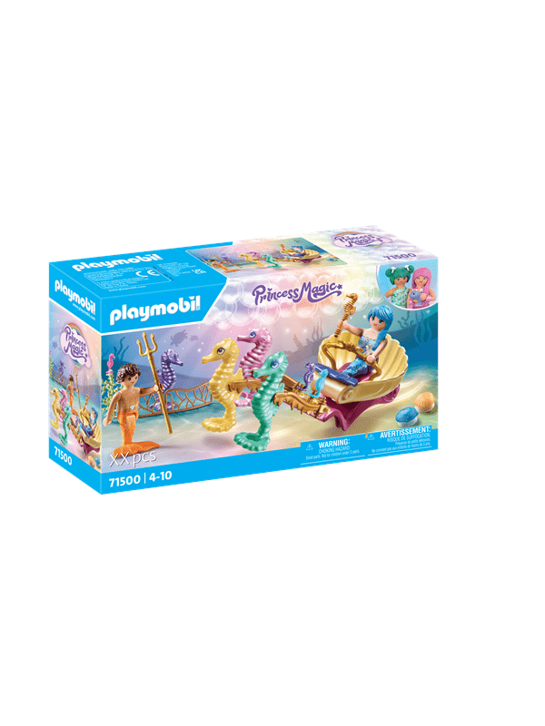 Playmobil Fantasia ja taikuus - Merenneitojen merihevosvaunut