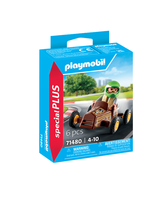 Playmobil Lapsi ja go-kart