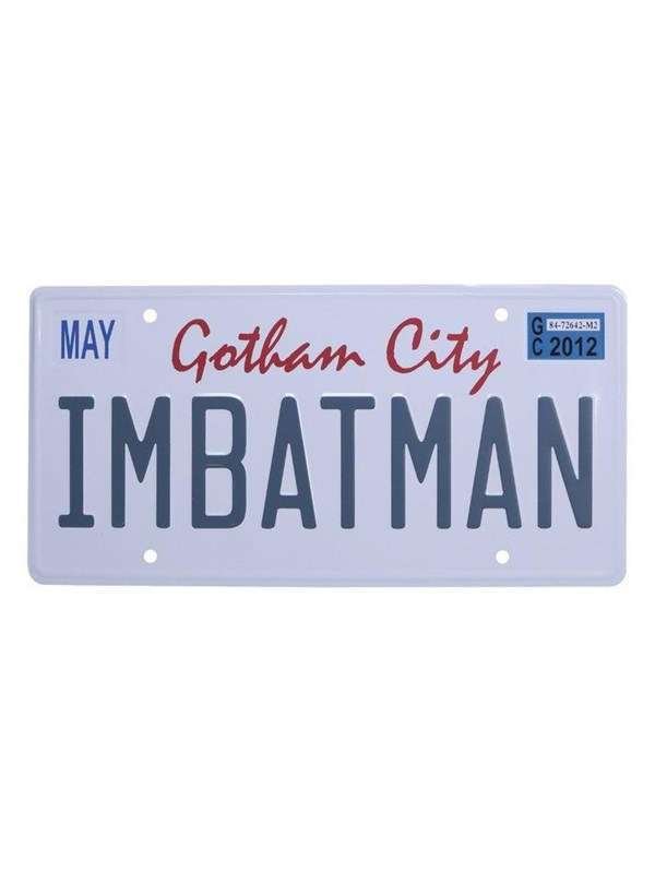 FaNaTtik - DC Batman Number Plate Tin Sign