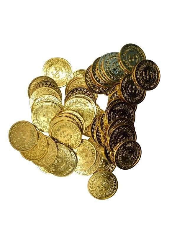 Pocket Money Golden Coins 50 pcs