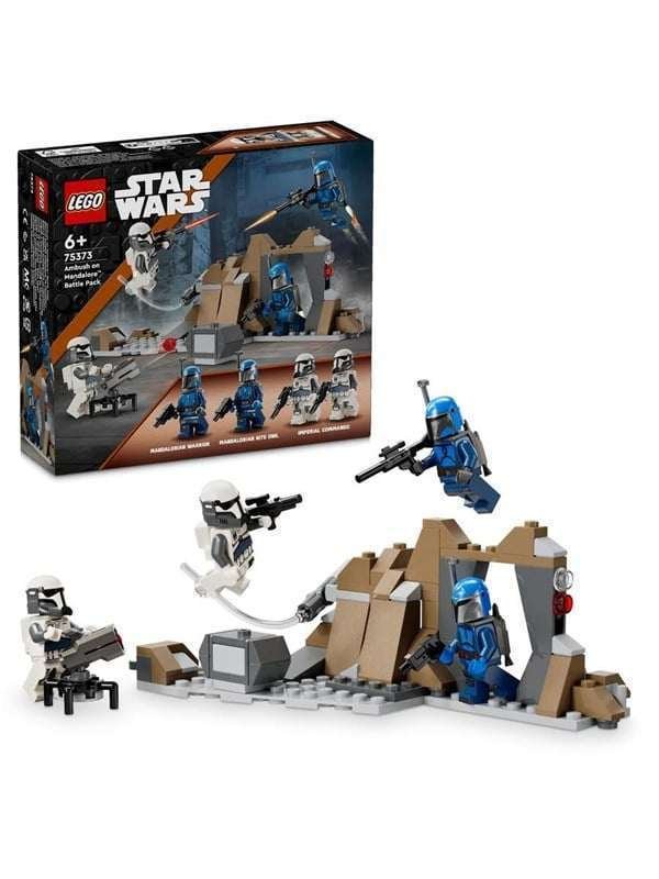 LEGO Star Wars 75373 Väijytys Mandalorella - taistelupakkaus