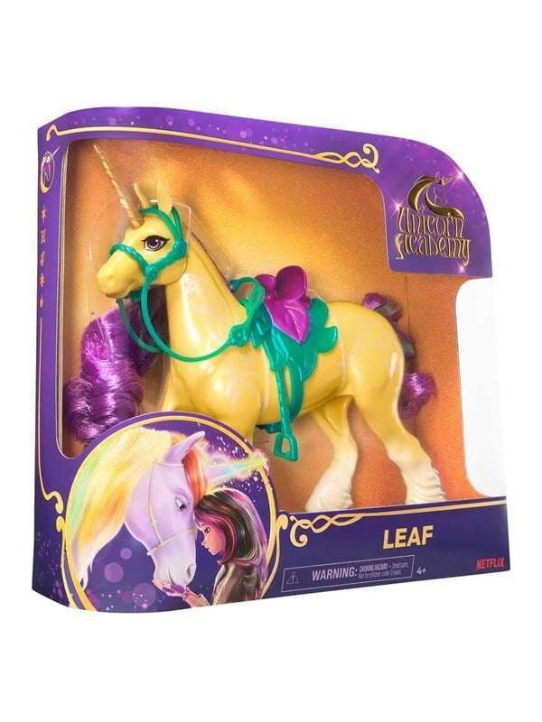Unicorn Academy Muotinukke Yksisarvinen 28 cm - Leaf