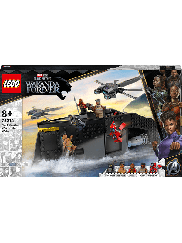 LEGO 76214 Musta Pantteri: Taistelu vesillä
