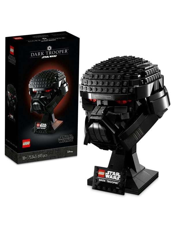 LEGO Star Wars 75343 Dark Trooper™ ‑sotilaan kypärä