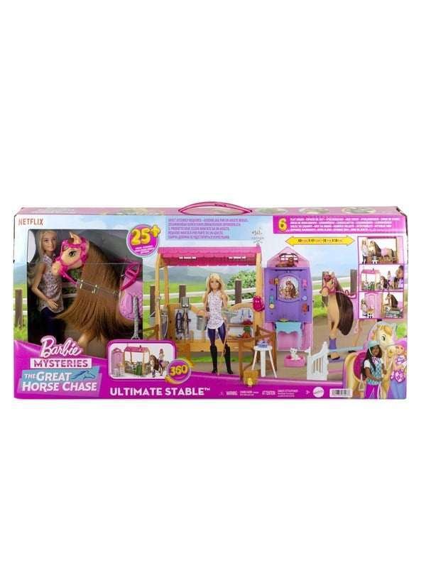 Barbie Mysteries The Great Horse Chase Ultimate Stable Playset