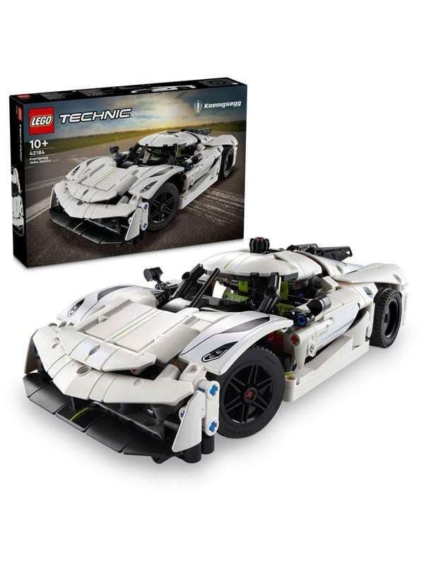LEGO Technic 42184 Valkoinen hyperauto Koenigsegg Jesko Absolut