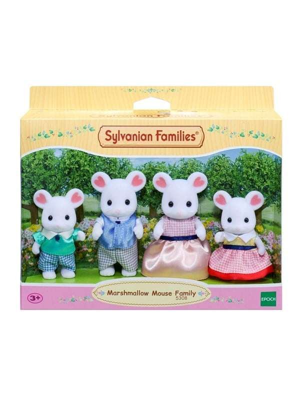 Sylvanian Families Vaahtokarkkihiiriperhe