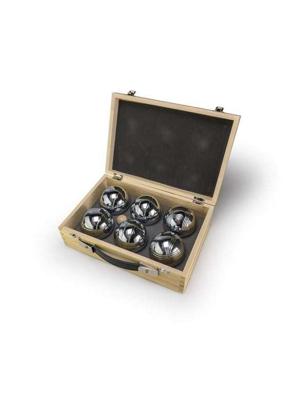 Petanque i trææske