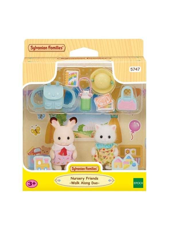 Sylvanian Families Kaverukset kävelyllä