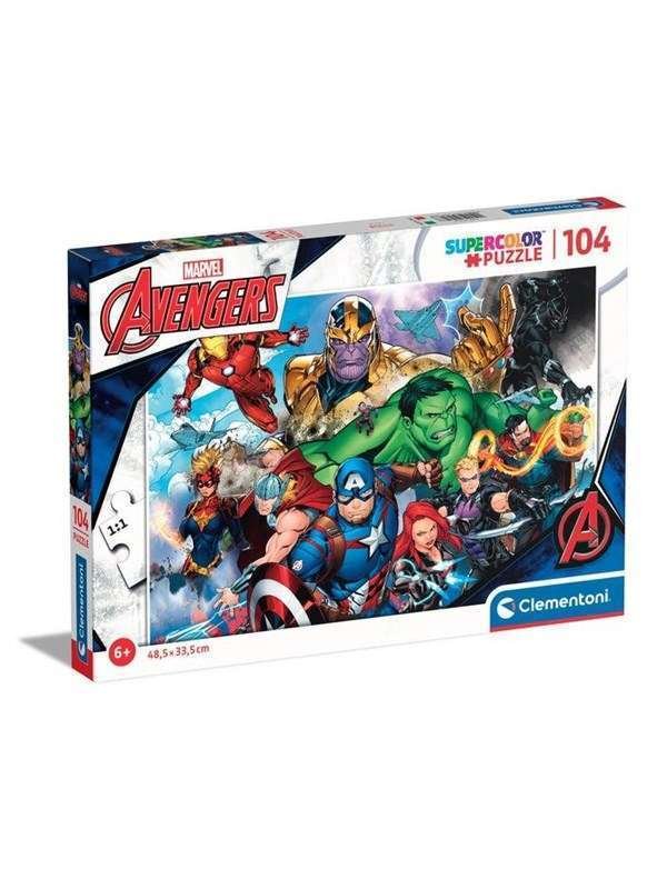 Clementoni Jigsaw Puzzle Super Color Avengers 104pcs. Lattia