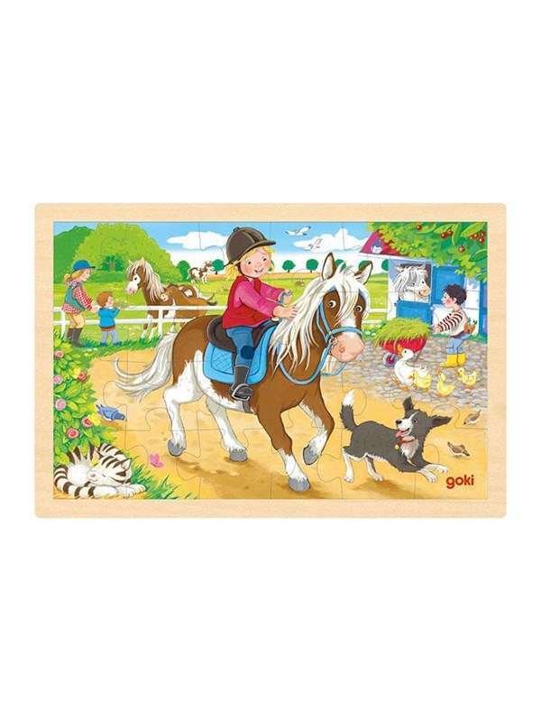 Goki Sunset Glow Pool 131L 114x25 cm Puu