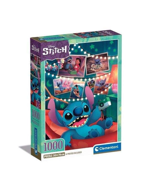 Clementoni Jigsaw Puzzle Disney Stitch 1000pcs. Lattia