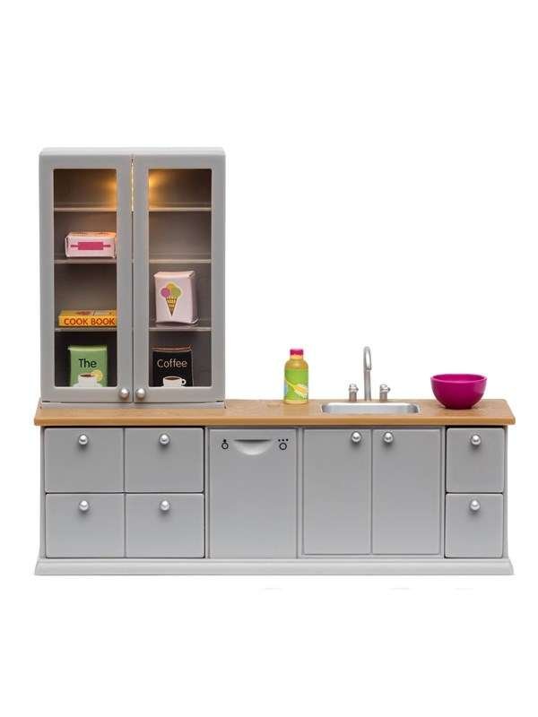 Lundby kitchen sink + dishwasher