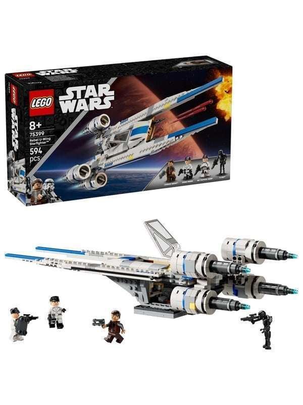 LEGO Star Wars 75399 Kapinallisten U-Wing-tähtihävittäjä