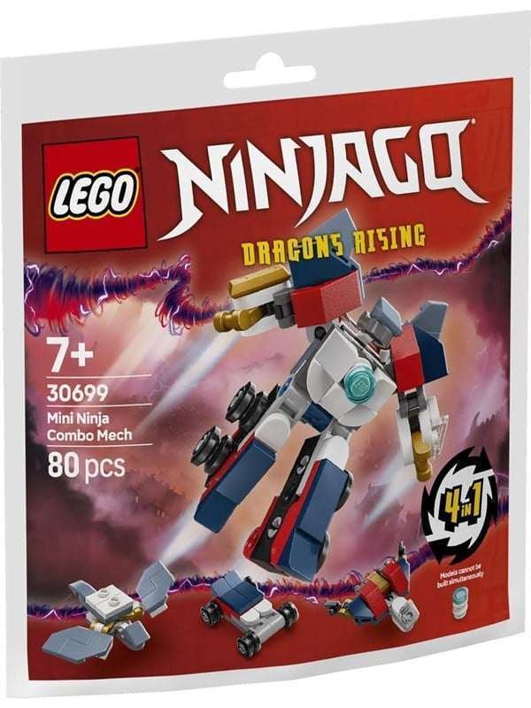 LEGO Ninjago 30699 Minikokoinen ninjayhdistelmärobotti