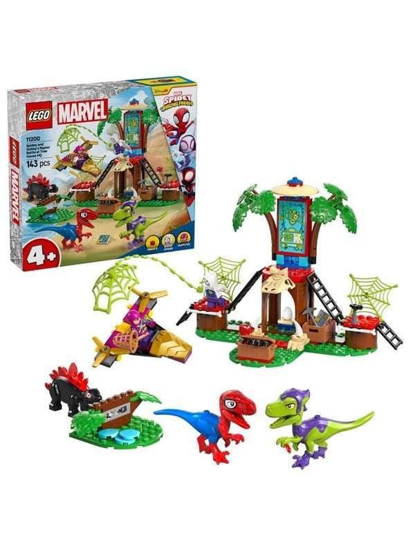 LEGO Spidey 11200 Spideyn ja Gobbyn lentotaistelu puumajalla
