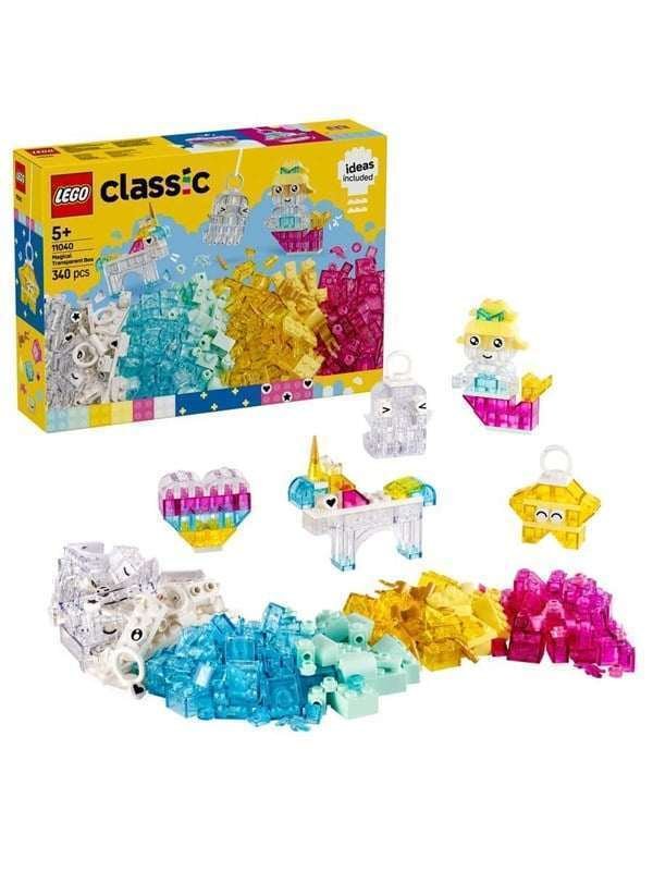 LEGO Classic 11040 Läpinäkyvien palikoiden taikalaatikko