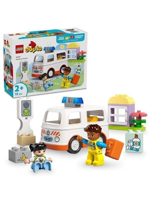 LEGO DUPLO 10447 Ambulanssi ja kuljettaja