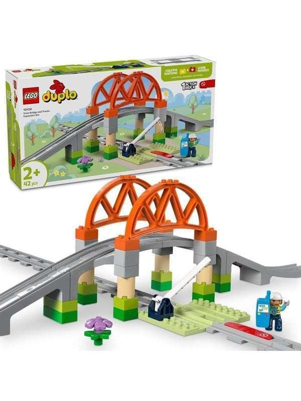 LEGO DUPLO 10426 Silta ja raiteet ‑laajennussarja