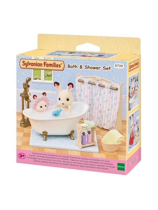 Sylvanian Families Hieno kylpy- ja suihkusetti