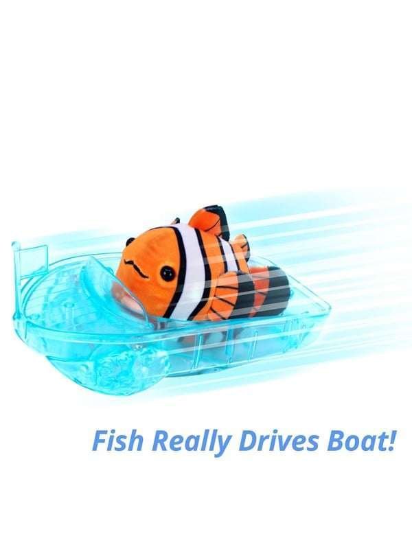 ZhuZhuPets Fish Boat/Dock