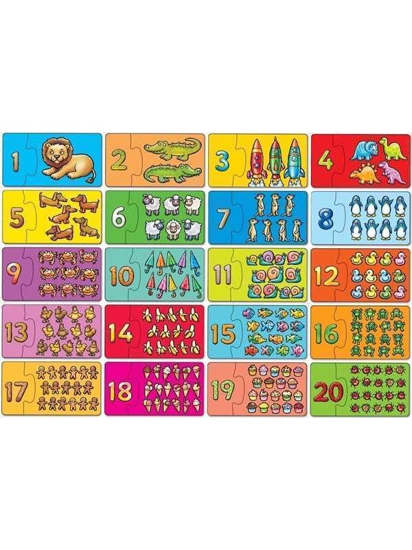 Orchard Match & Count - Puzzle set Lattia