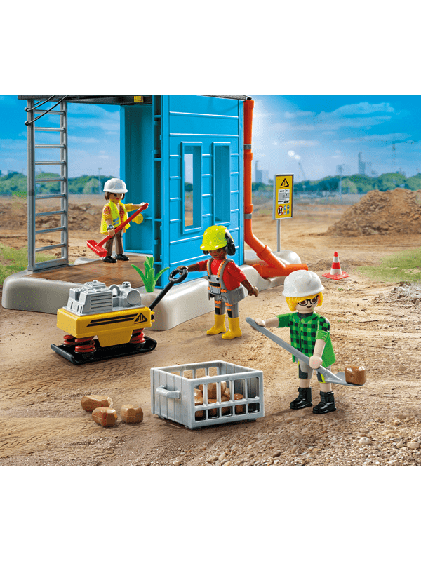 Playmobil Kaupunkitoimintaa - Rakennustyömaa