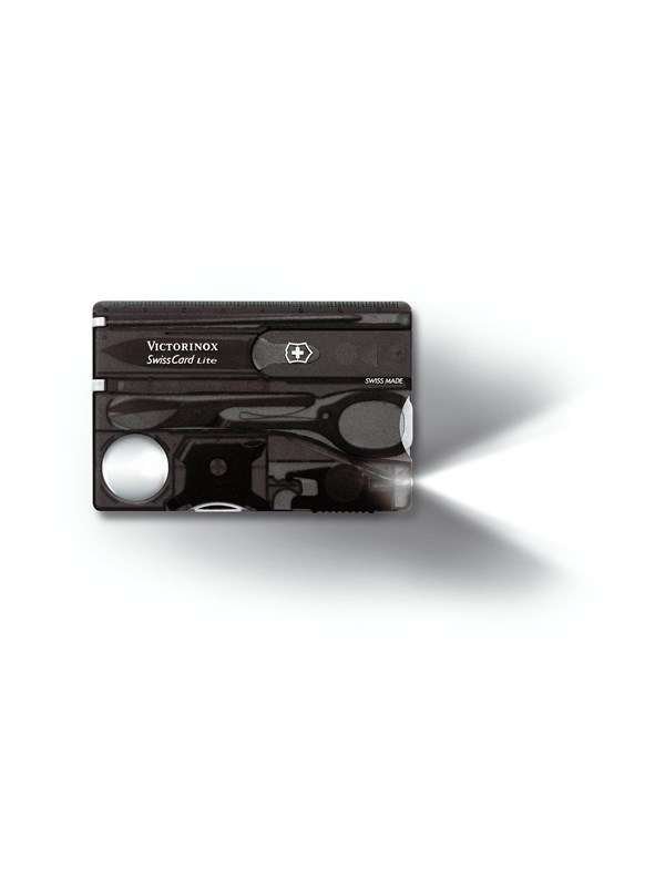 Victorinox Swiss Card Lite - 13 Function Swisscard - White LED Light